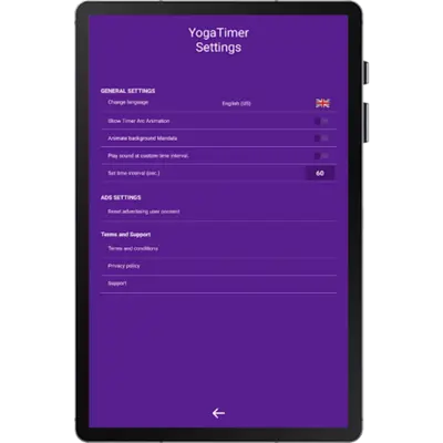 YogaTimer android App screenshot 0