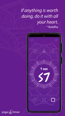 YogaTimer android App screenshot 2