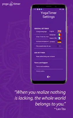 YogaTimer android App screenshot 3